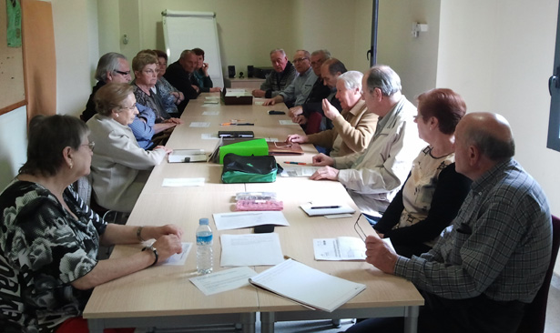 Reunió dels presidents dels casals de la gent gran de la Garrotxa