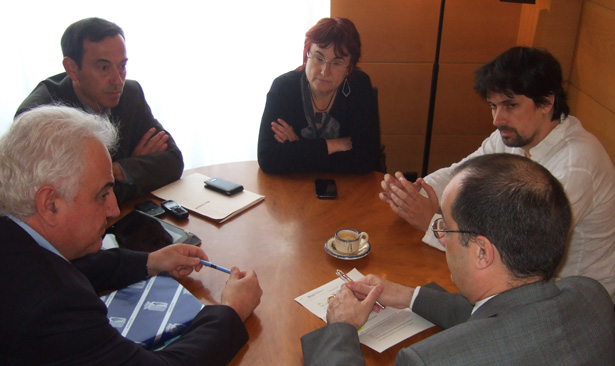 Visita del director general d’immigració al Consorci