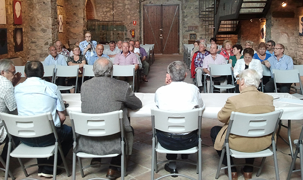 El Consell Consultiu de la Gent Gran es reuneix a Castellfollit de la Roca
