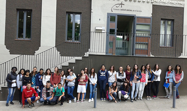 Alumnes de l’Institut La Garrotxa visiten el Consorci