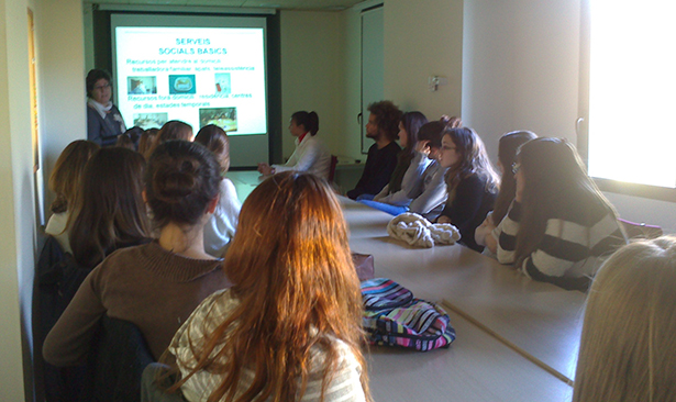 Visita d’alumnes de l’IES Montsacopa al Consorci