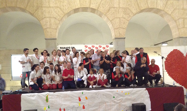 #somricssomgenerosos 1320 donants a la Marató de Sang!
