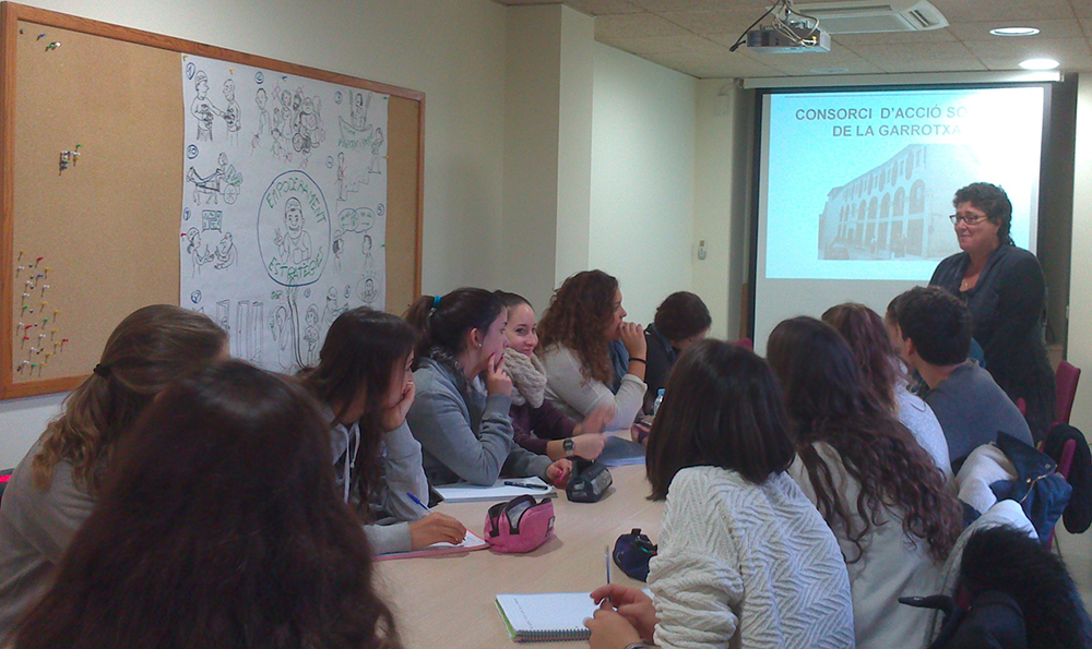 Visita al Consorci d’alumnes de l’IES Montsacopa