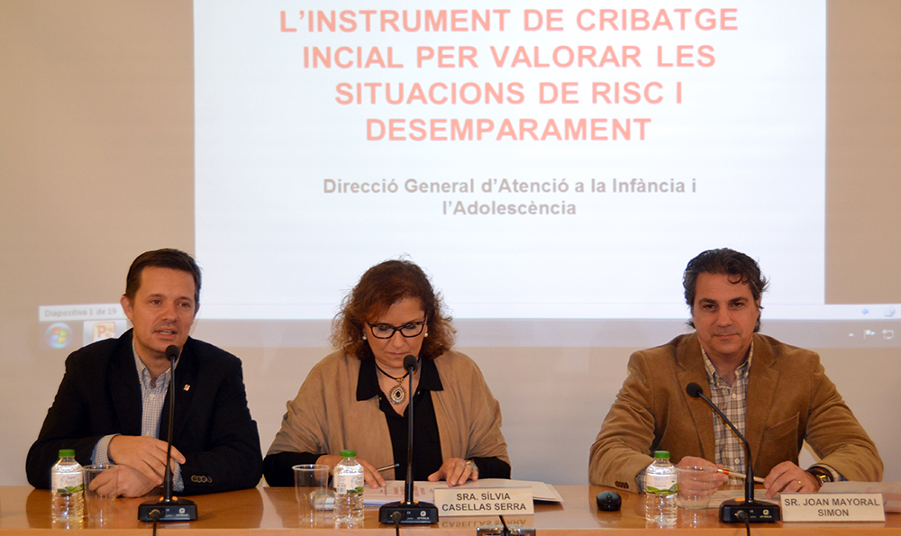 Presentació d’un nou instrument de cribatge per a les situacions de risc i desemparament de la infància i adolescència
