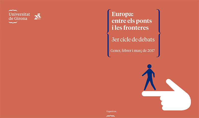 Assistència del consorci als debats UdG Europa: entre els ponts i les fronteres