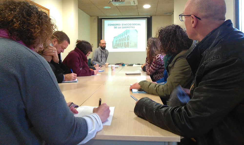 Visita del postgrau «en resolució de conflictes i mediació» de la UdG al Consorci