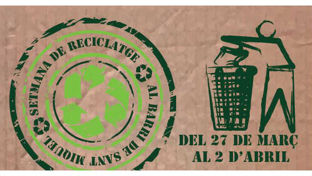 Setmana del reciclatge al barri de Sant Miquel