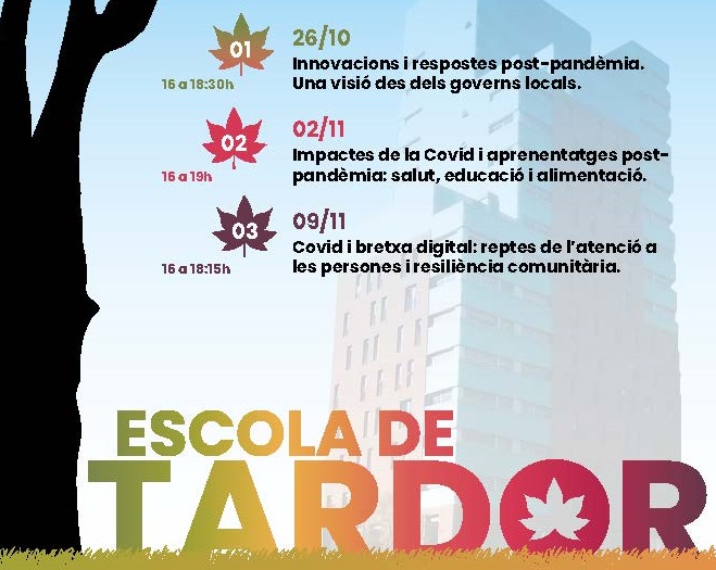 Participació a la taula rodona de l’escola de Tardor de l’Institut de Govern i Polítiques Públiques