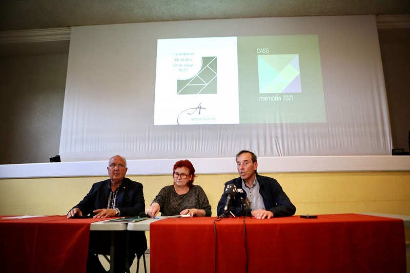 EL CONSORCI D’ACCIÓ SOCIAL DE LA GARROTXA PRESENTA LA SEVA MEMÒRIA D’ACTIVITAT DE 2021