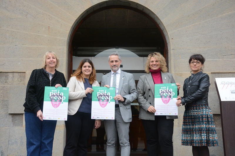 El cicle “Em peta el cap” suma esforços amb el Pacte d’Estat contra la violència de gènere i la Subdelegació del Govern a Girona