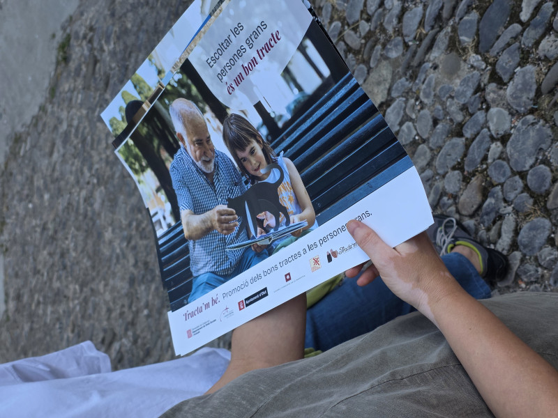 ‘TRACTA’M BÉ’, la campanya per a la visibilització i prevenció del maltractament a les persones grans